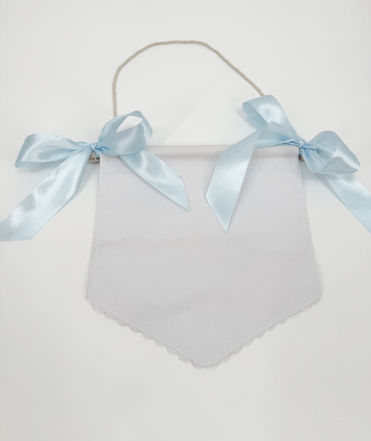 Scalloped Baby Banner