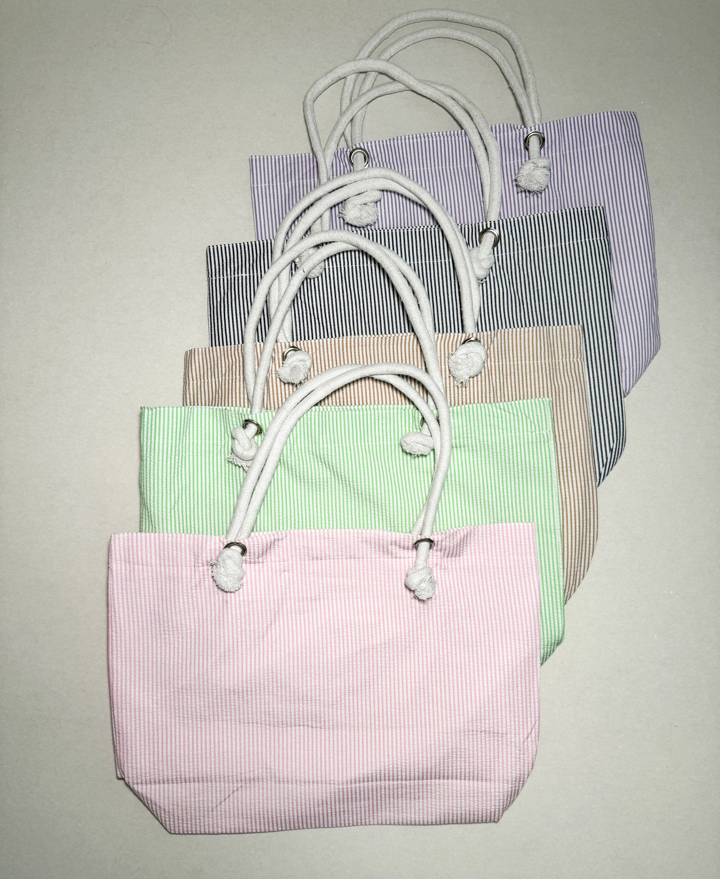 Seersucker Tote