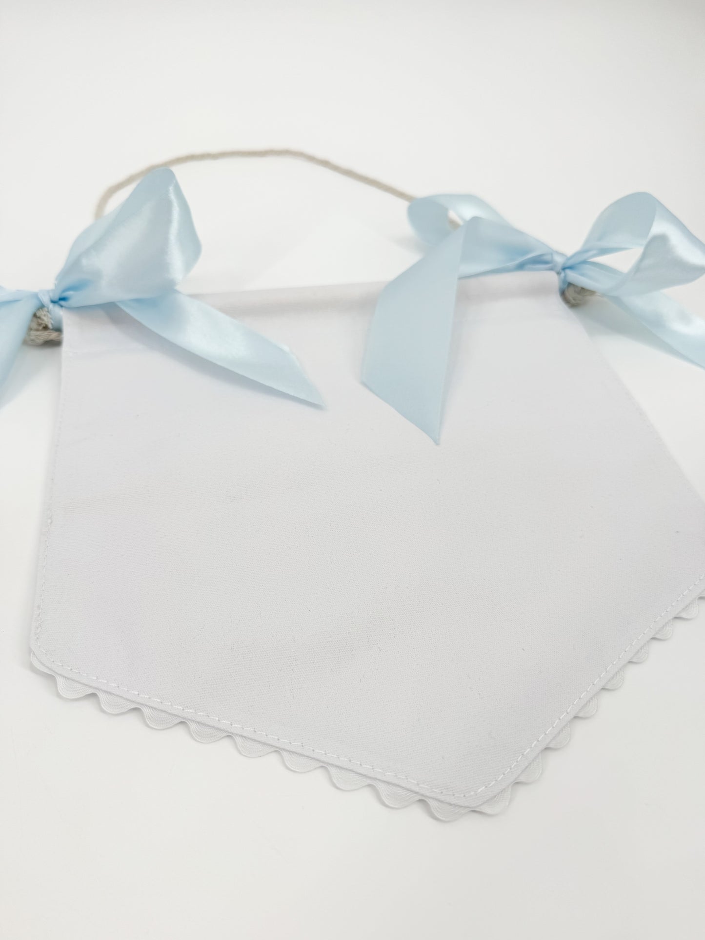 Scalloped Baby Banner