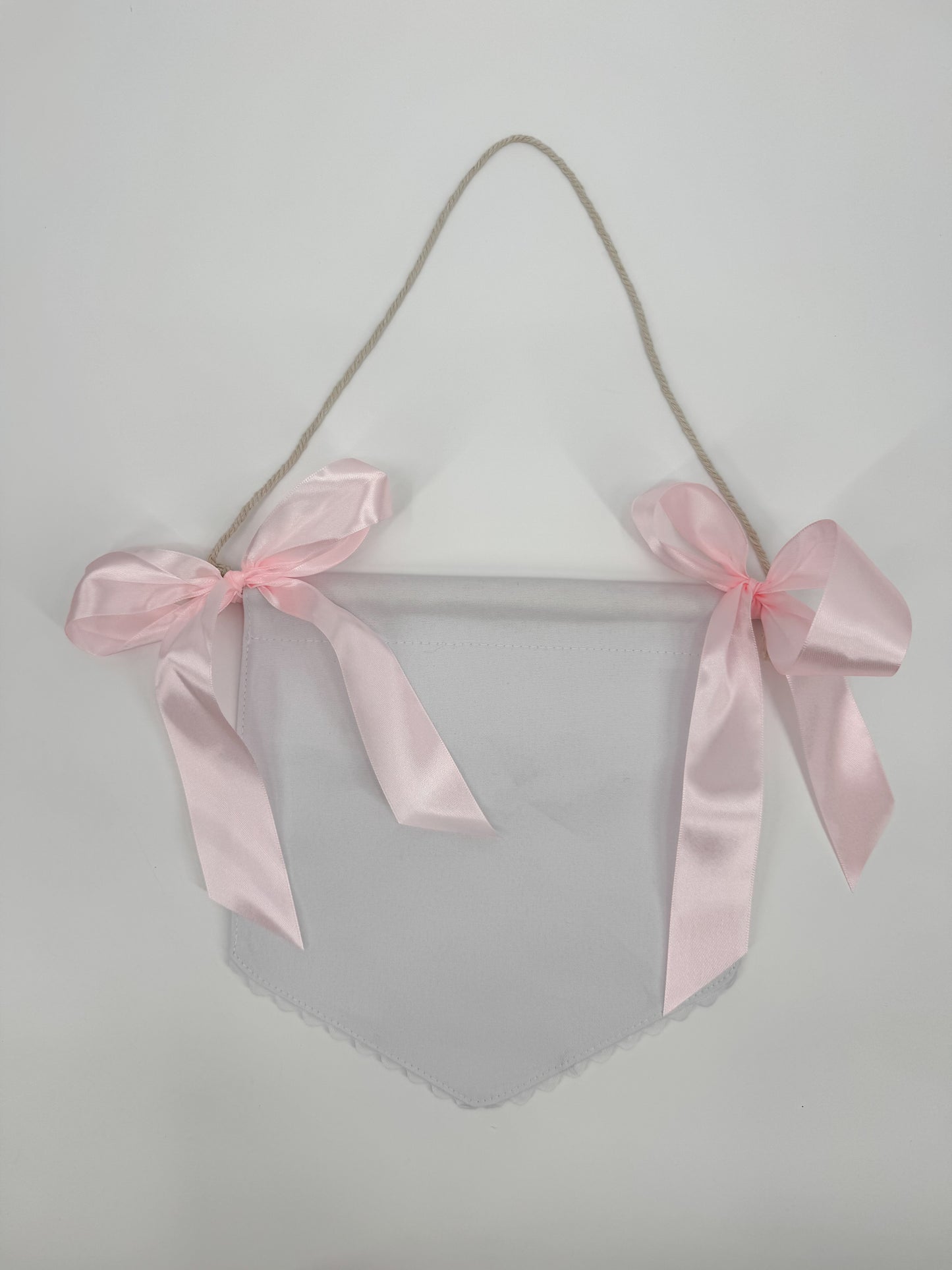 Scalloped Baby Banner