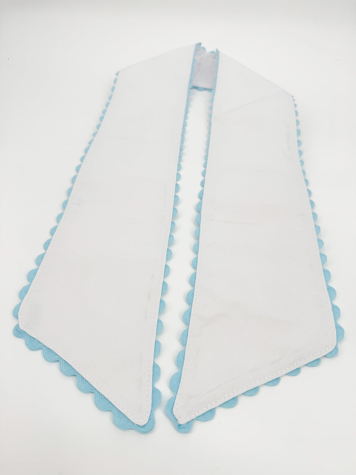 Ric Rac Scallop Trim Wreath Sash