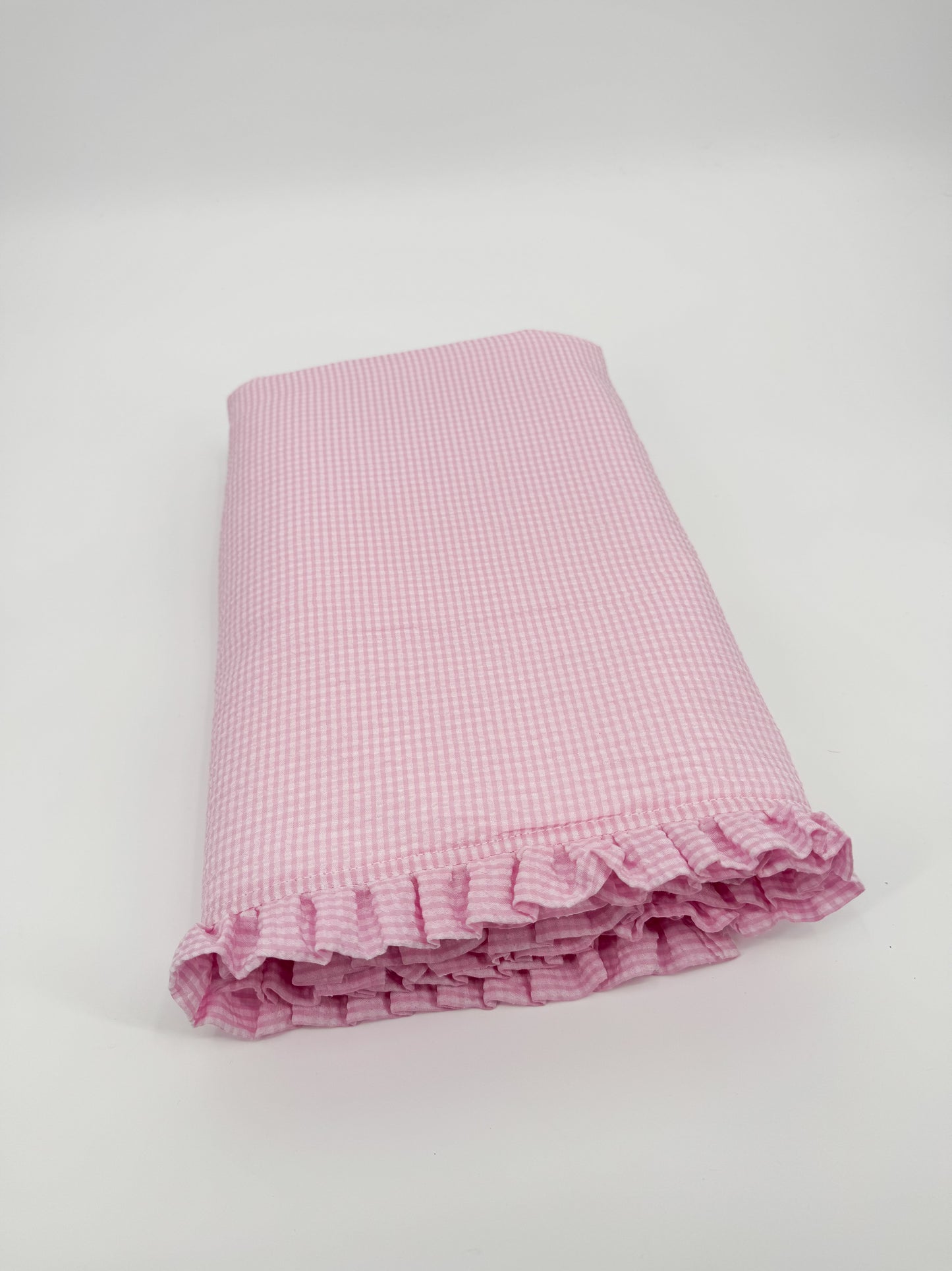 Ruffle Seersucker Towel