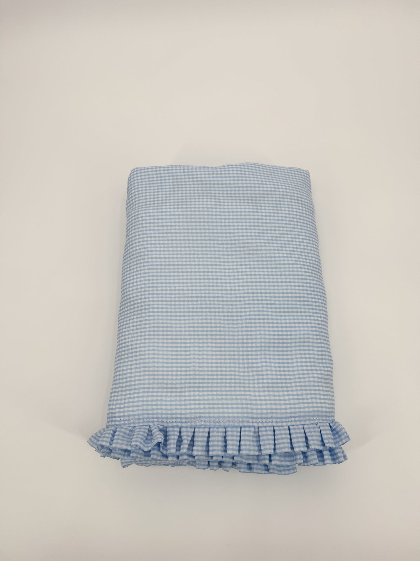 Ruffle Seersucker Towel
