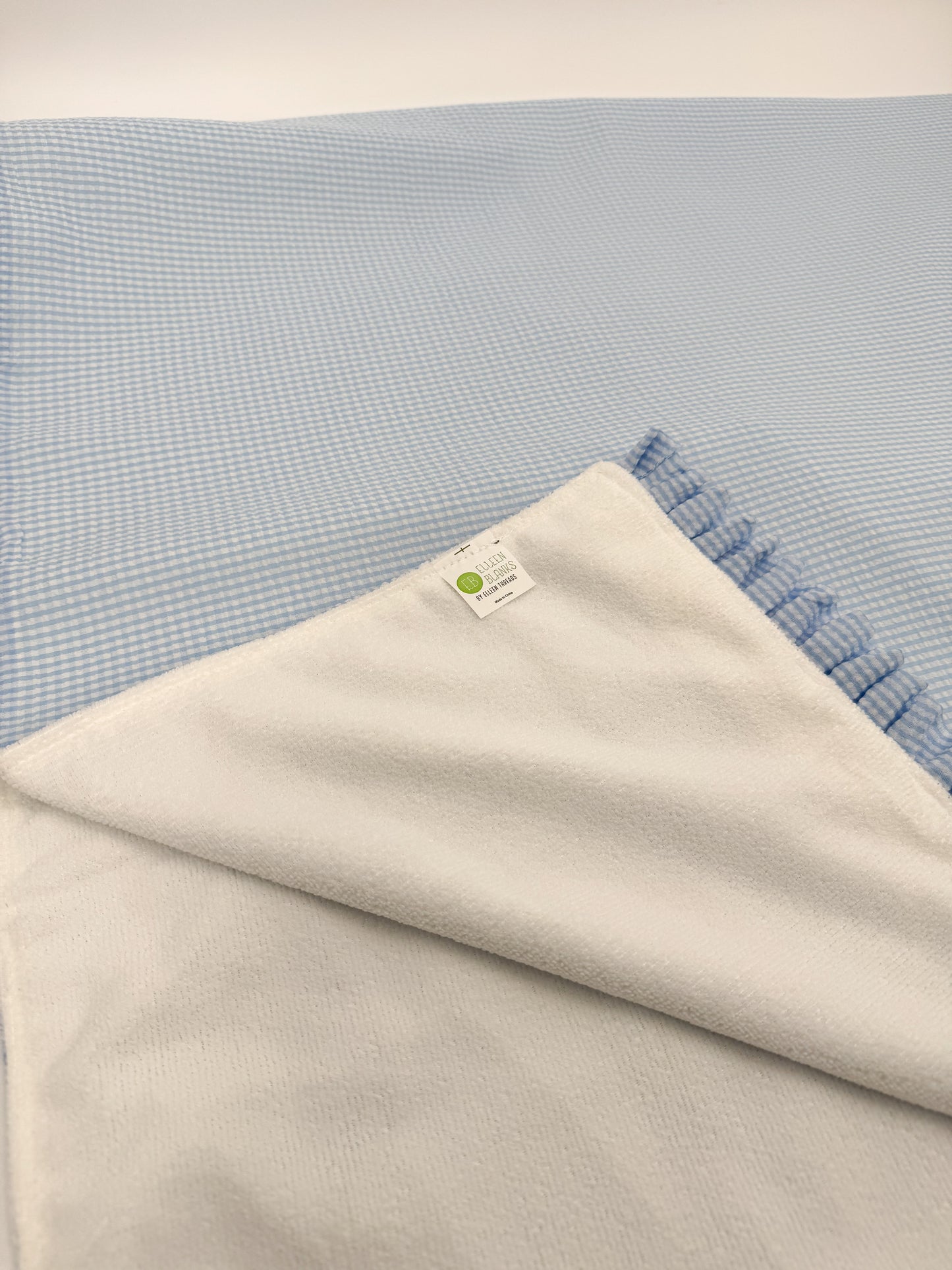 Ruffle Seersucker Towel