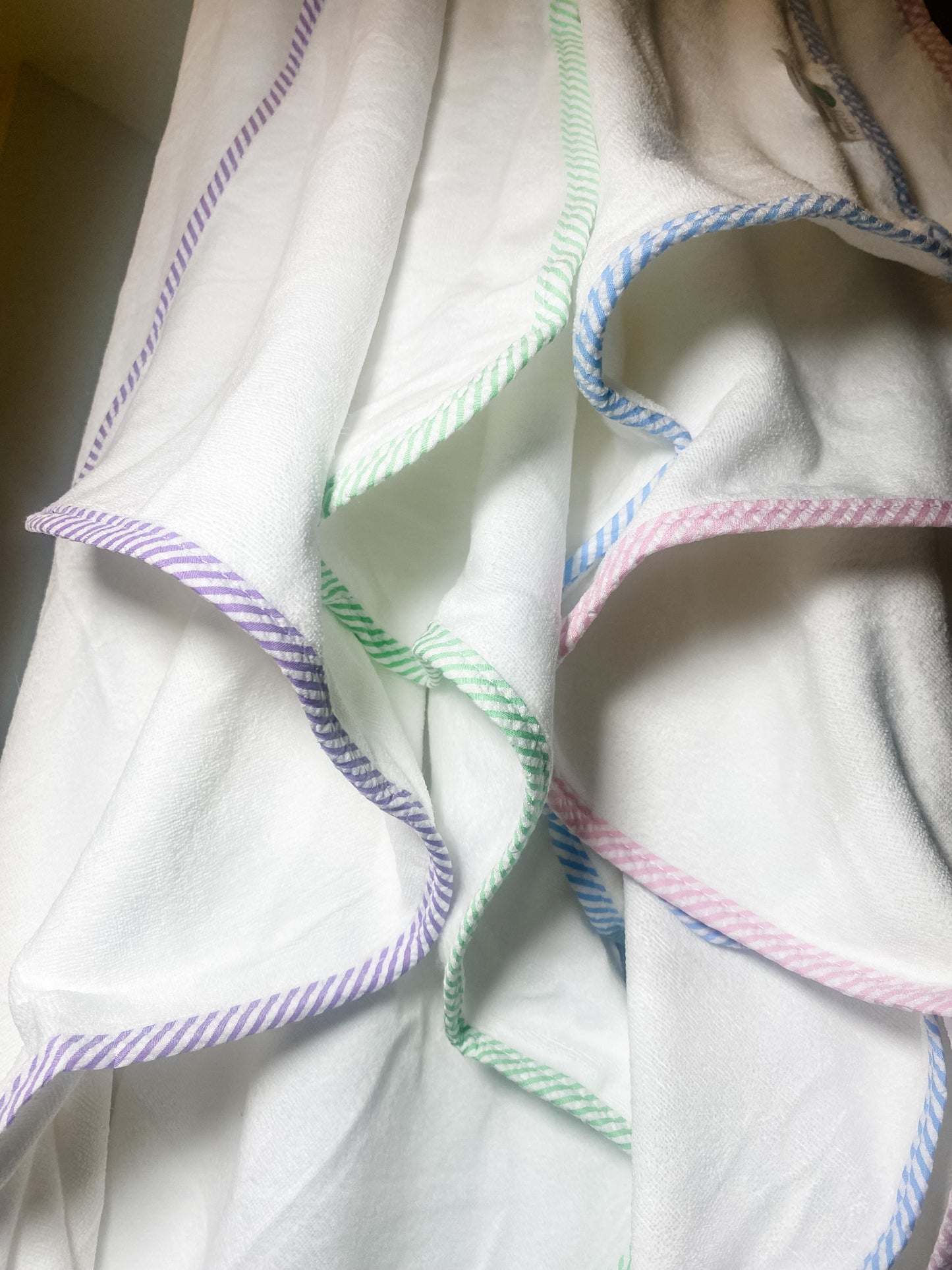 Seersucker Hooded Towel
