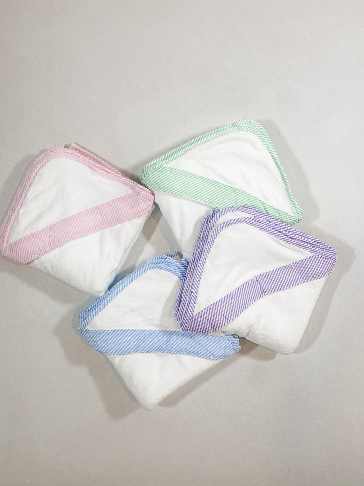 Seersucker Hooded Towel