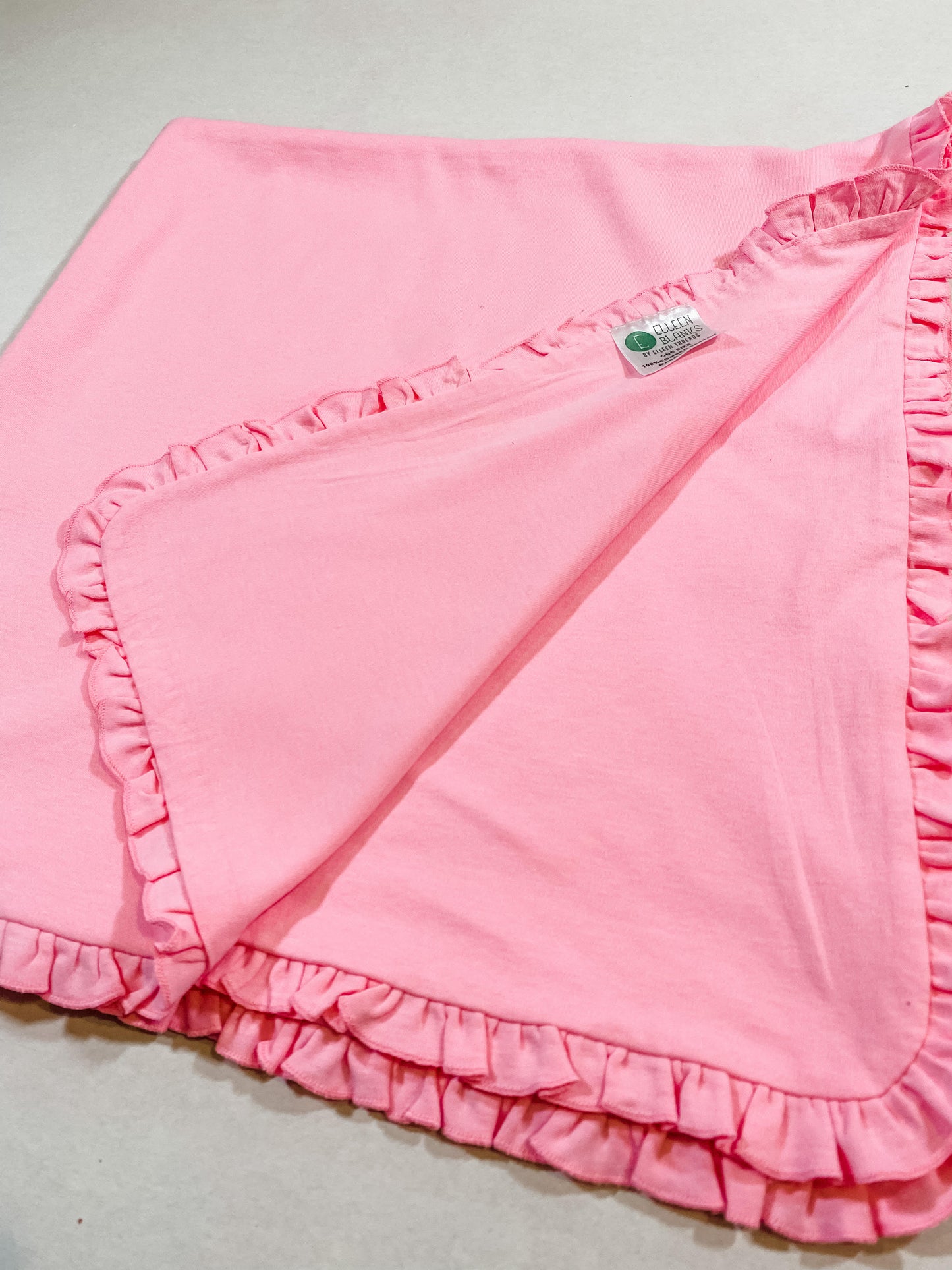 Baby Blanket Ruffle