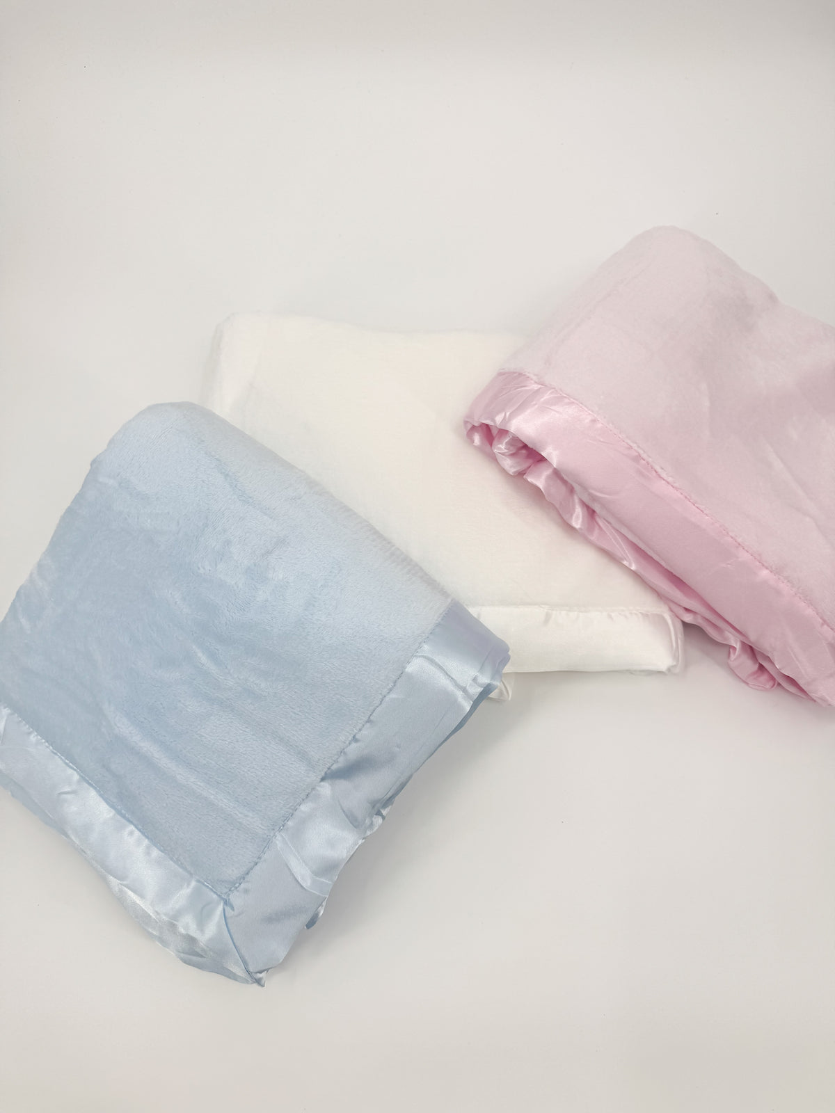 Satin Trim Baby Blanket