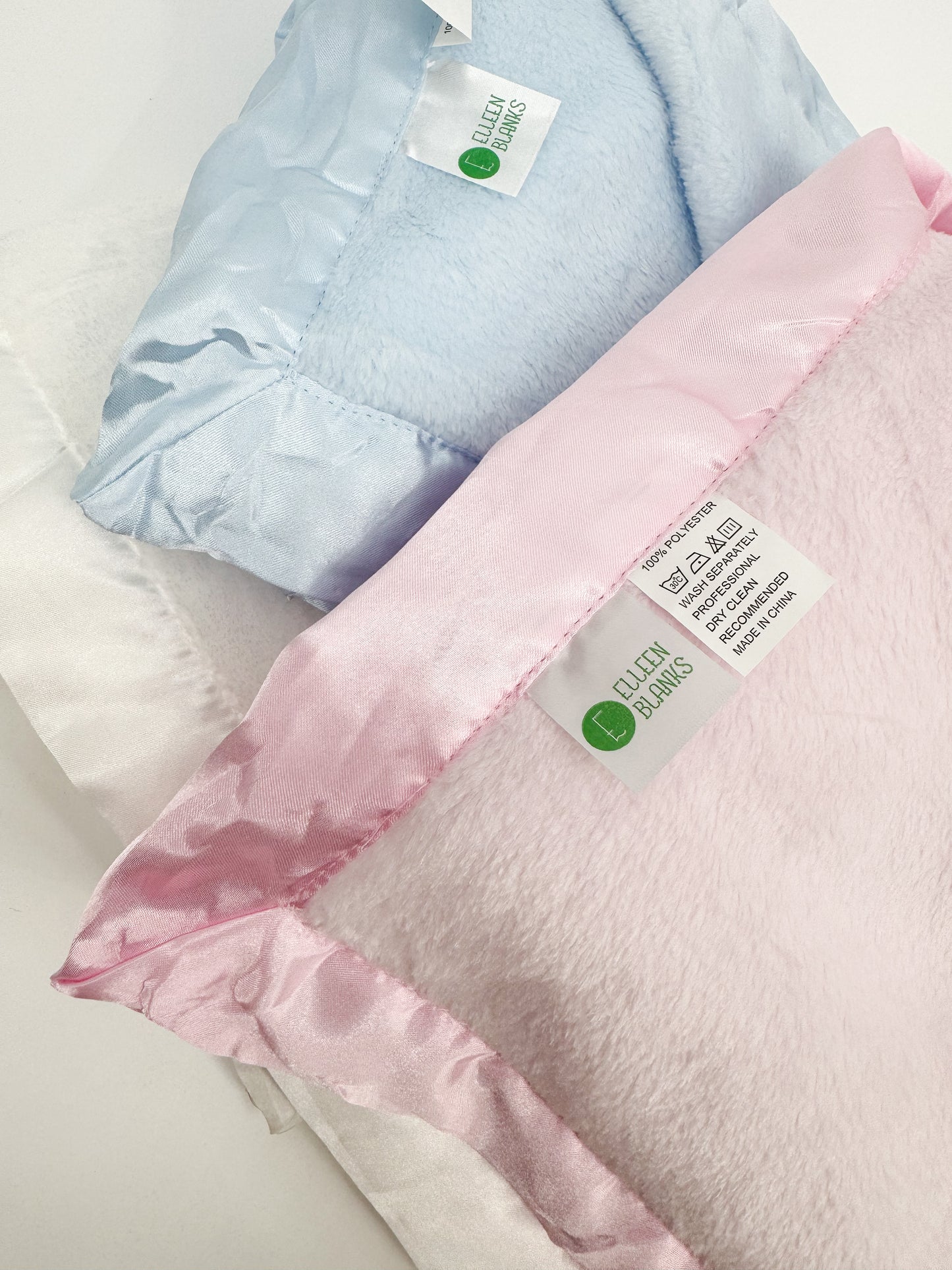 Satin Trim Baby Blanket