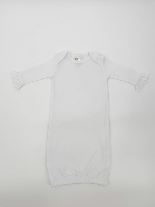 Ruffle Baby Gown