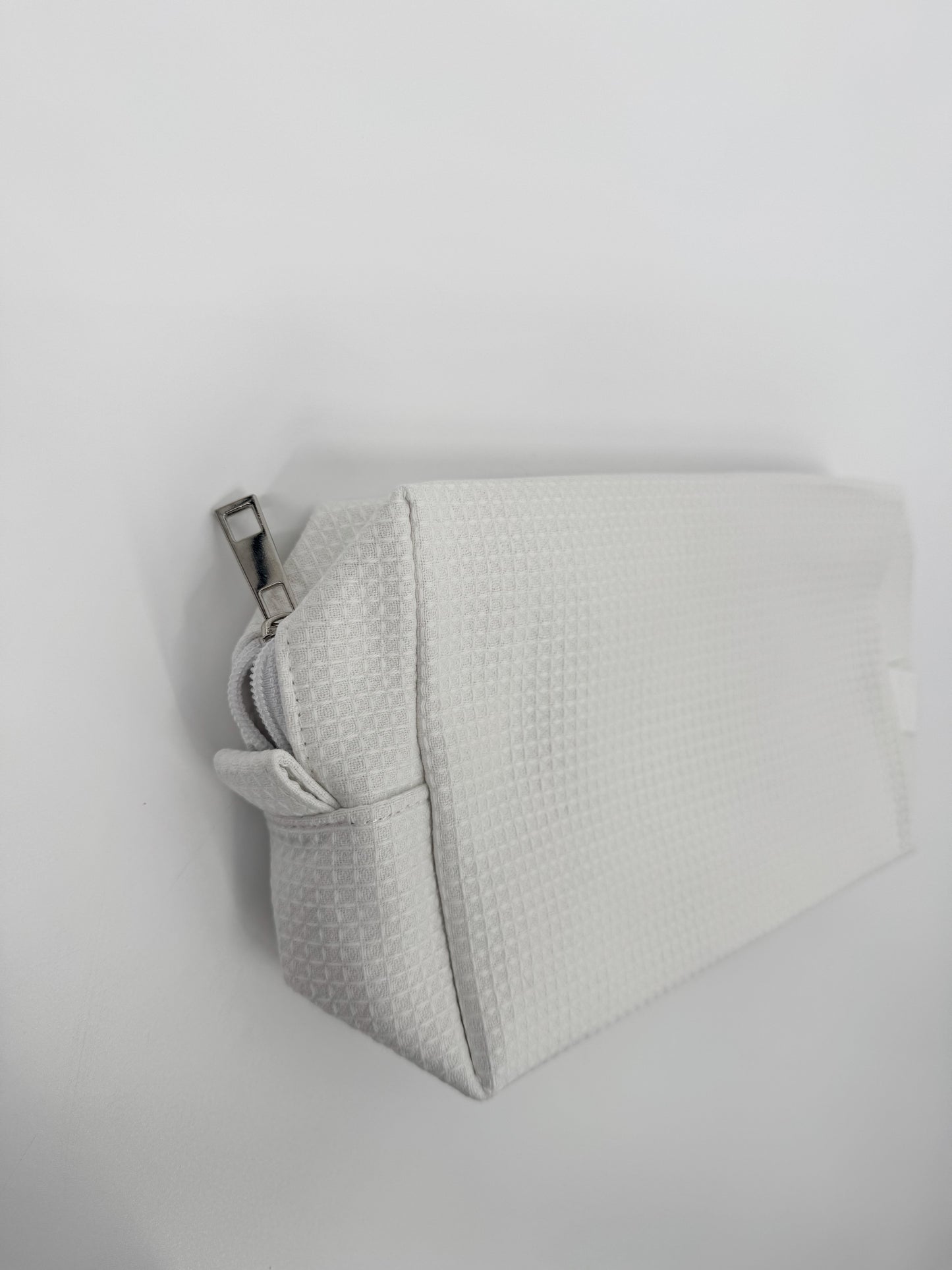 Waffle Weave Pouch Bag