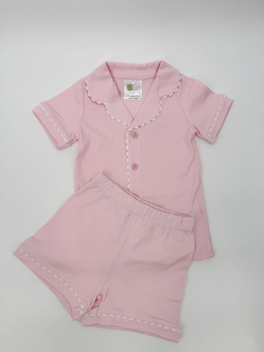 “Limited” Pajama Set with Ric Rac Trim
