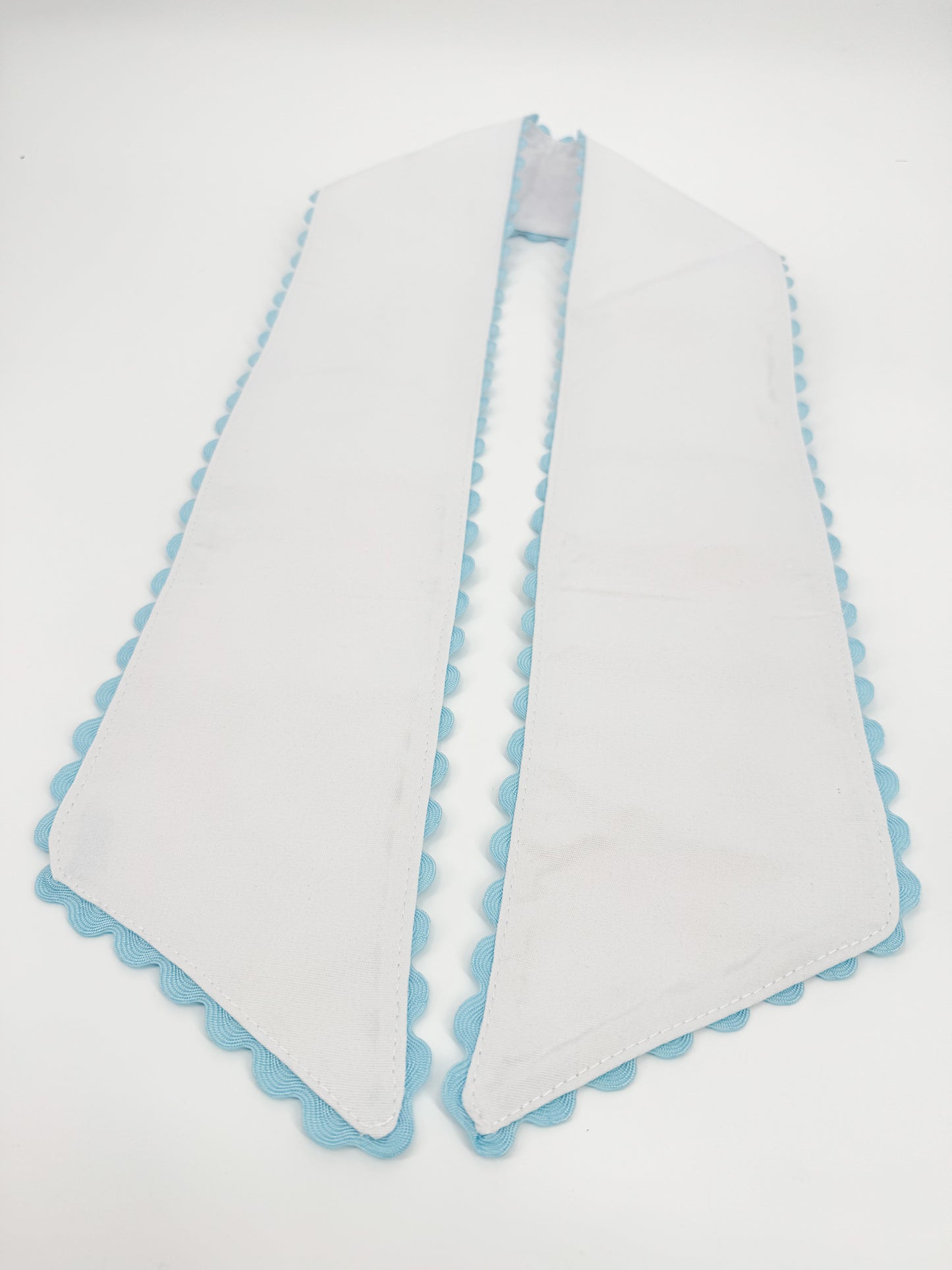 Ric Rac Scallop Trim Wreath Sash